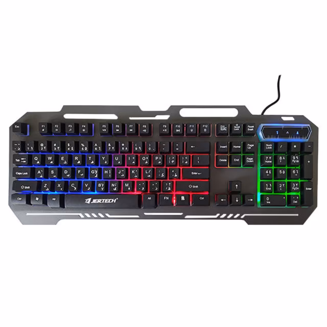 کیبورد مخصوص بازی جرتک مدل LIGHTNG K910