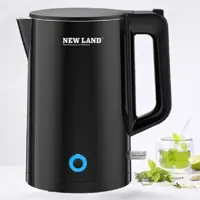 کتری برقی نیولند NEWLAND در دو رنگ سفید و مشکی مدل NL-2581

