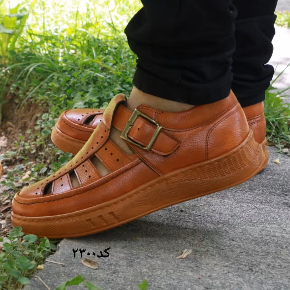 کفش تابستانه مردانه با کیفیت بالا زیره پیو سبک و راحت ضدسایش 
