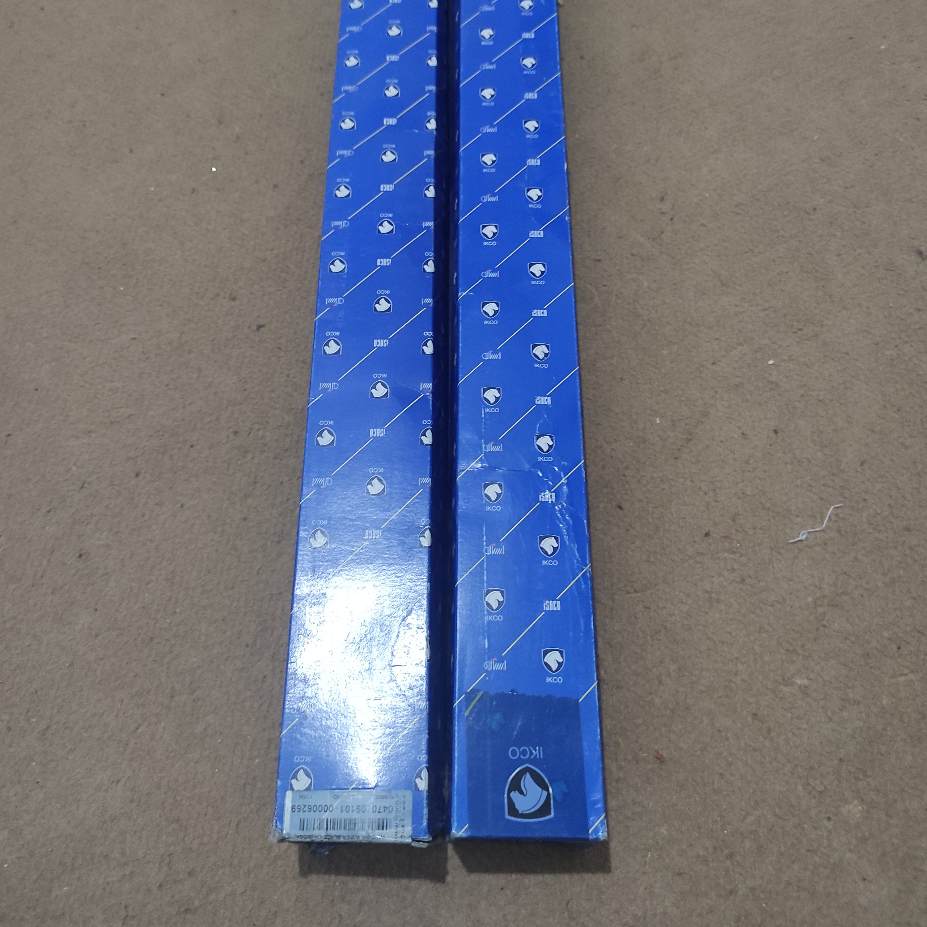 تیغه برف پاک کن کامل سمند دنا سورن اصلی بدنه فلزی