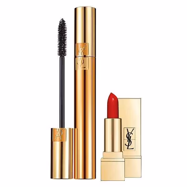 ست آرایش ایوسن لورن YSL مدل Play it Couture| رژلب مینی و ریمل فول سایز
