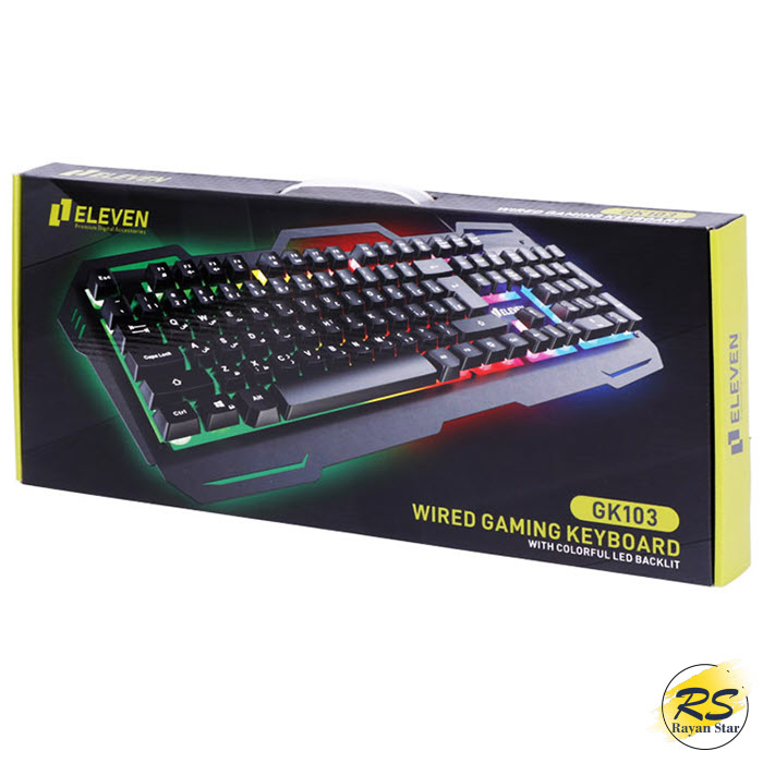 کیبورد گیمینگ الون مدل Eleven GK103