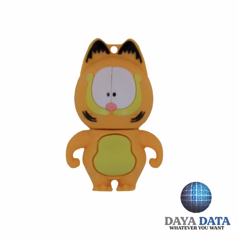 فلش مموری فانتزی دایا دیتا گارفیلد متعجب مدلPC1036-11 ظرفیت64GB-USB3 رنگ نارنجی