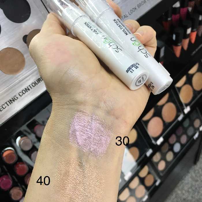 هایلایتر مدادی براق و نرم مولتی استیک شون تناژ رنگ صورتی ملایم حجم 3.3 میلی لیتر شماره 30