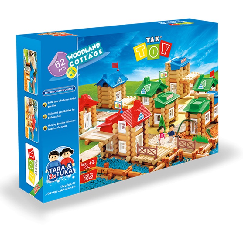 بازی کلبه جنگلی 62 قطعه