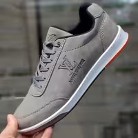 کفش کتونی لویی ویتون مردانه رنگ خاکستری مناسب برای استفاده روزمره