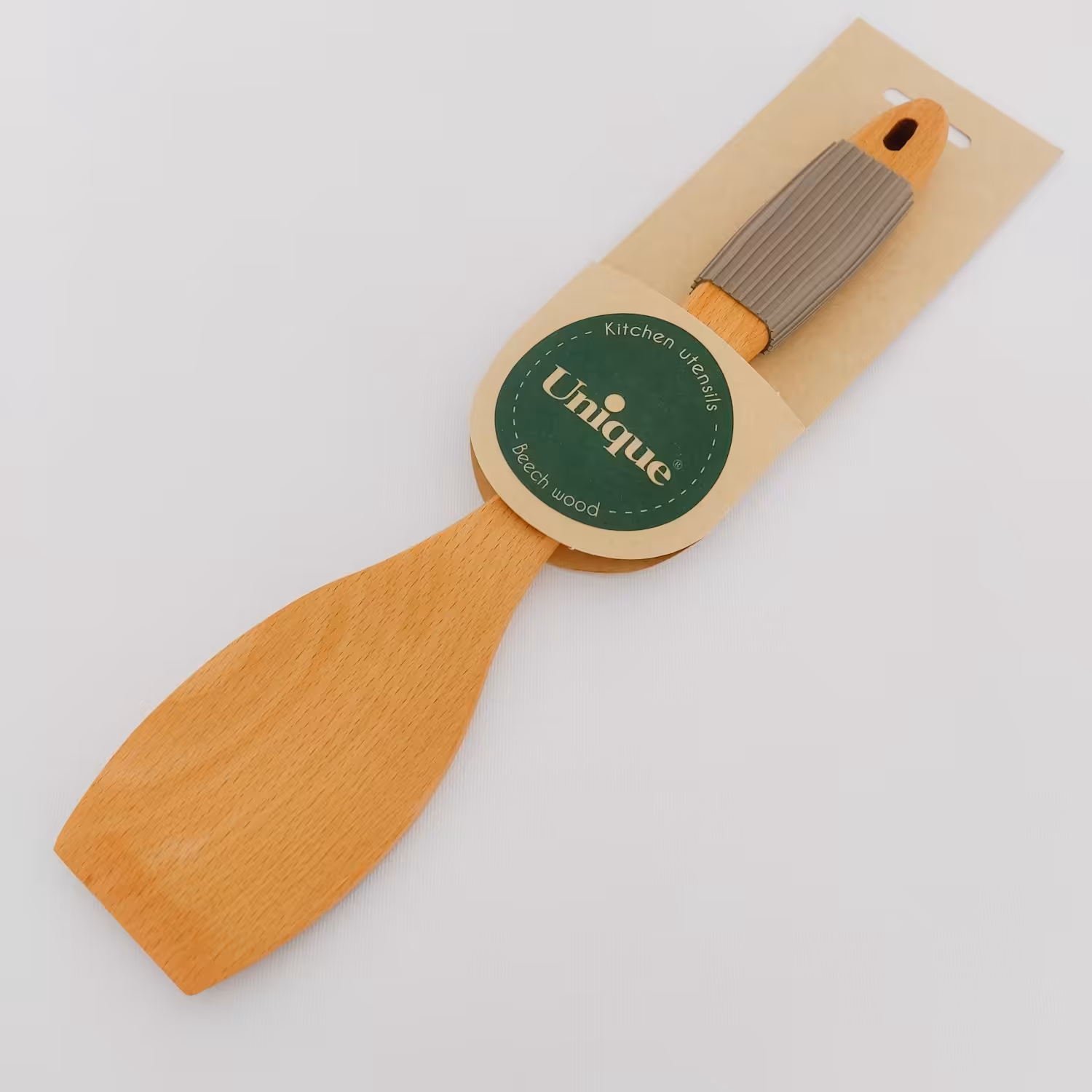 کفگیر چوبی یونیک دسته سیلیکون کد چهار مدل UN-1110