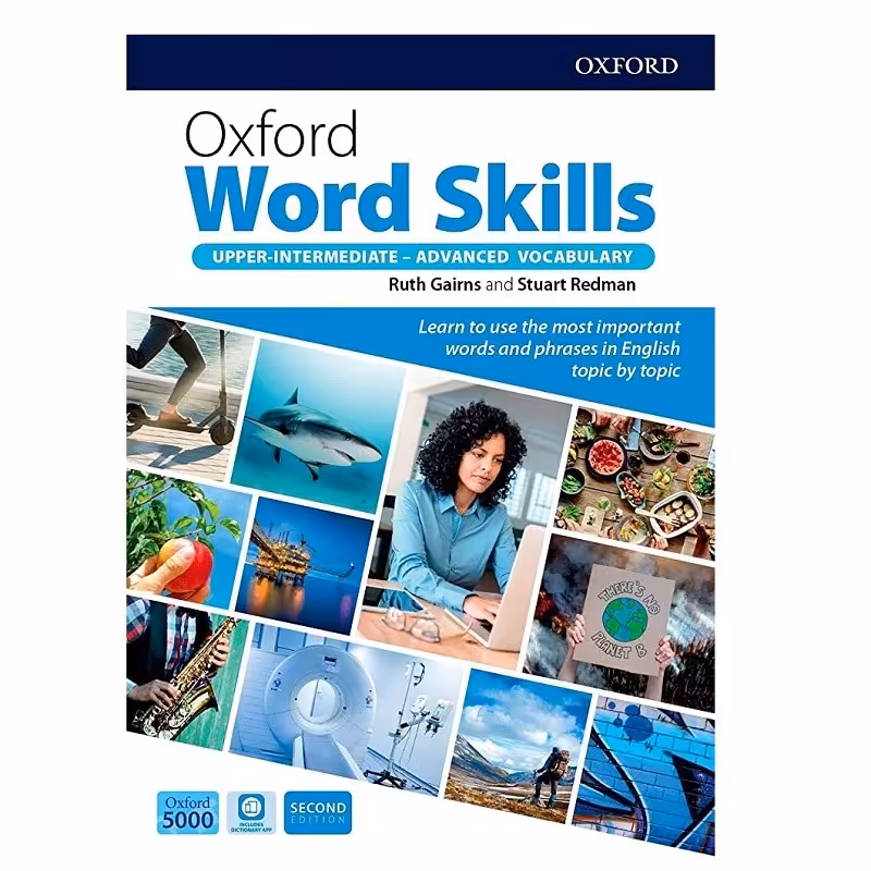 کتاب Oxford word skills Upper Intermediate-Advanced Second  edition رحلی