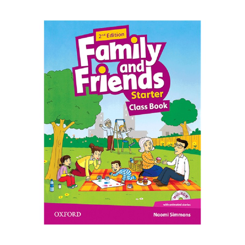 کتاب American Family and Friends starter  2nd Edition