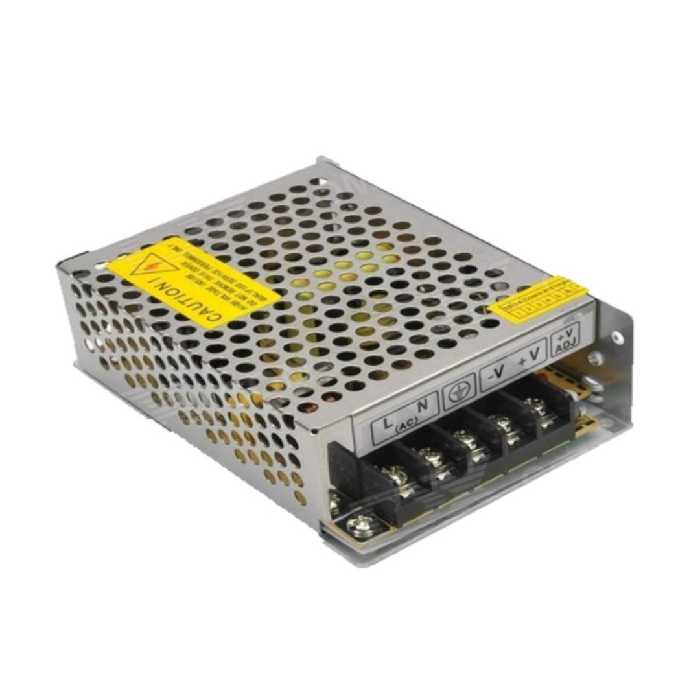 آداپتور سوئیچینگ 12 ولت 5 آمپر  فلزی