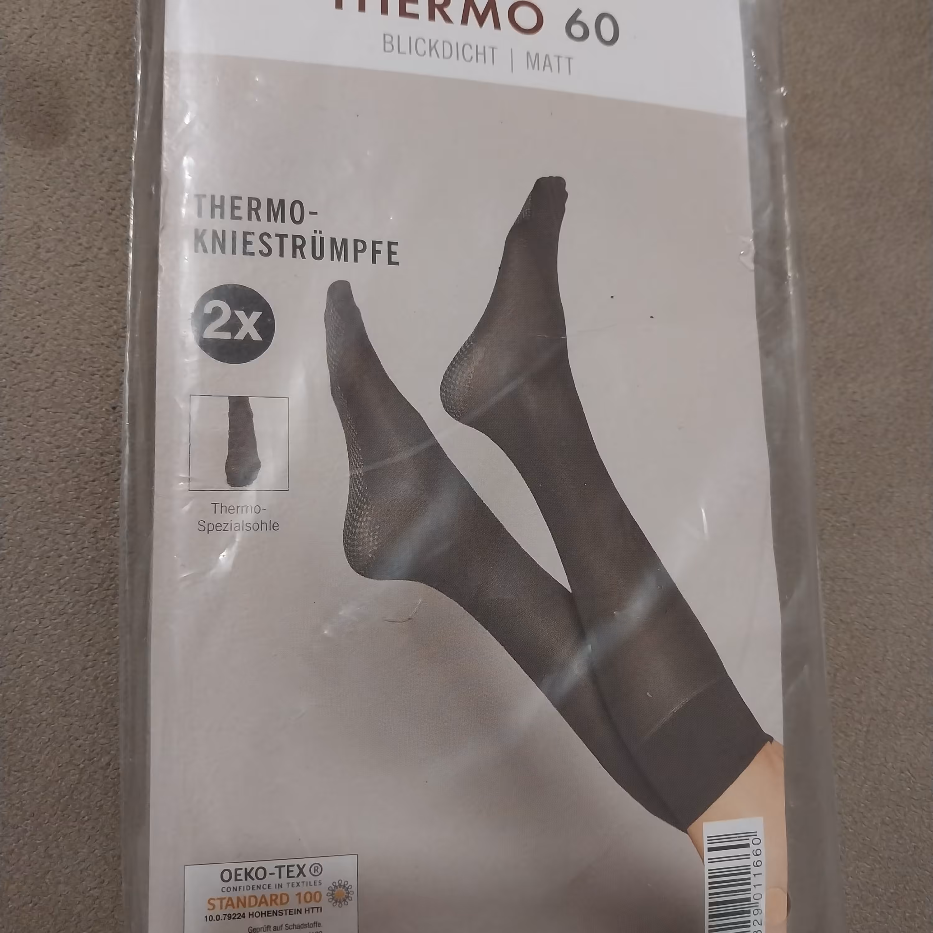 پک دو عددی جوراب نیمه ضخیم المانی