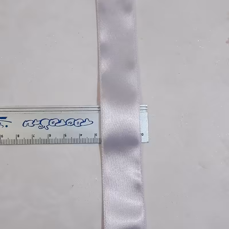 روبان ساتن 2.5 سانتی یاسی(یک متر)