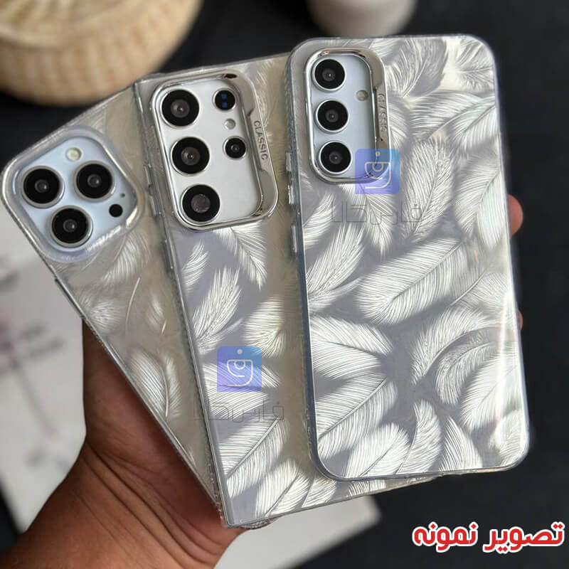 خرید قاب دخترانه گوشی نوت 12 پرو 5G مدل هولوگرامی طرح پر از فارس کالا