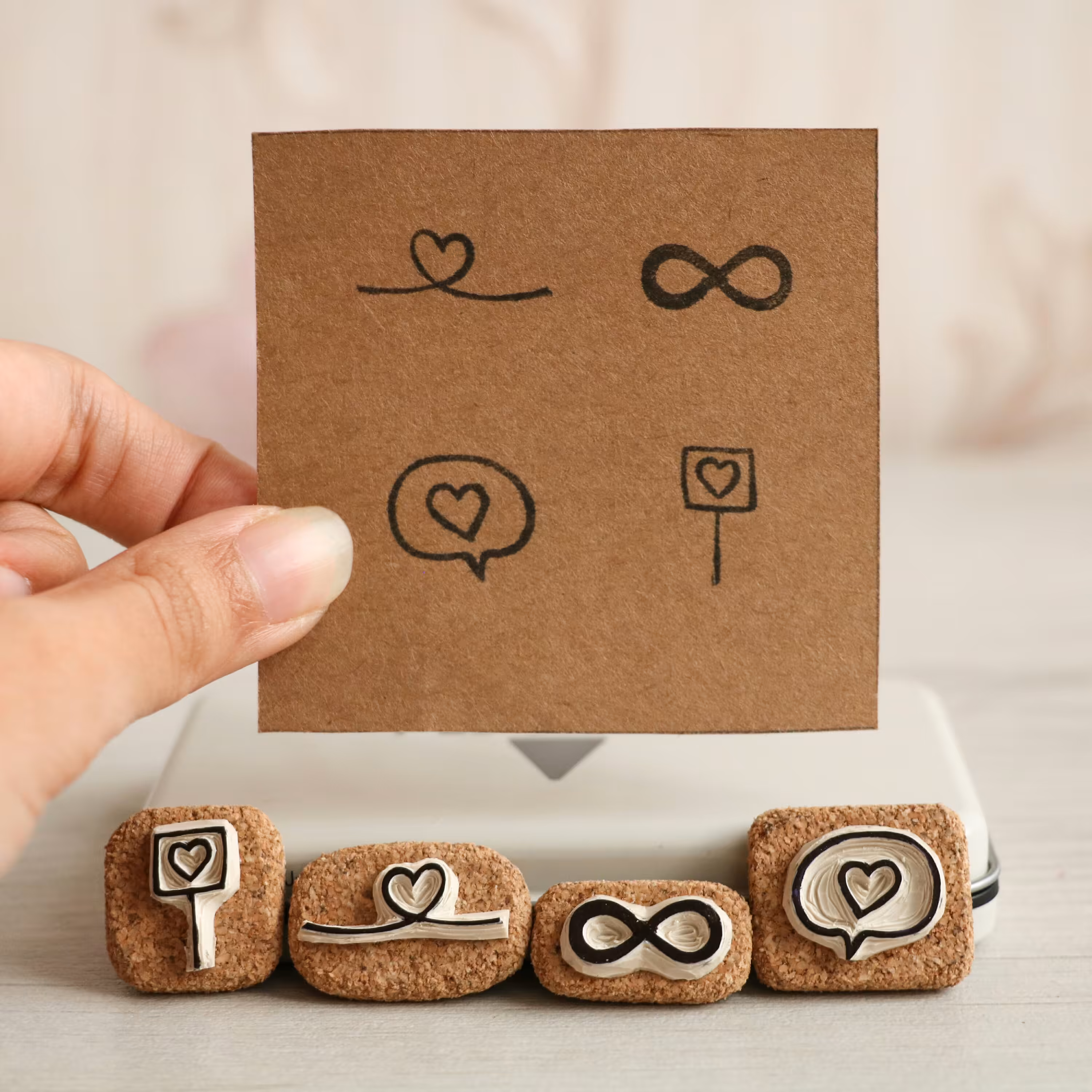 مُهر دستساز  پک چهارتایی 