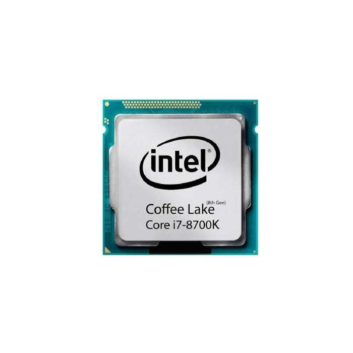 پردازنده اینتل CPU INTEL i7-8700K TRAY