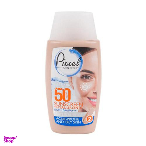 ضدآفتاب رنگی پیکسل (Pixxel) با SPF50 مناسب پوست های جوش دار و چرب