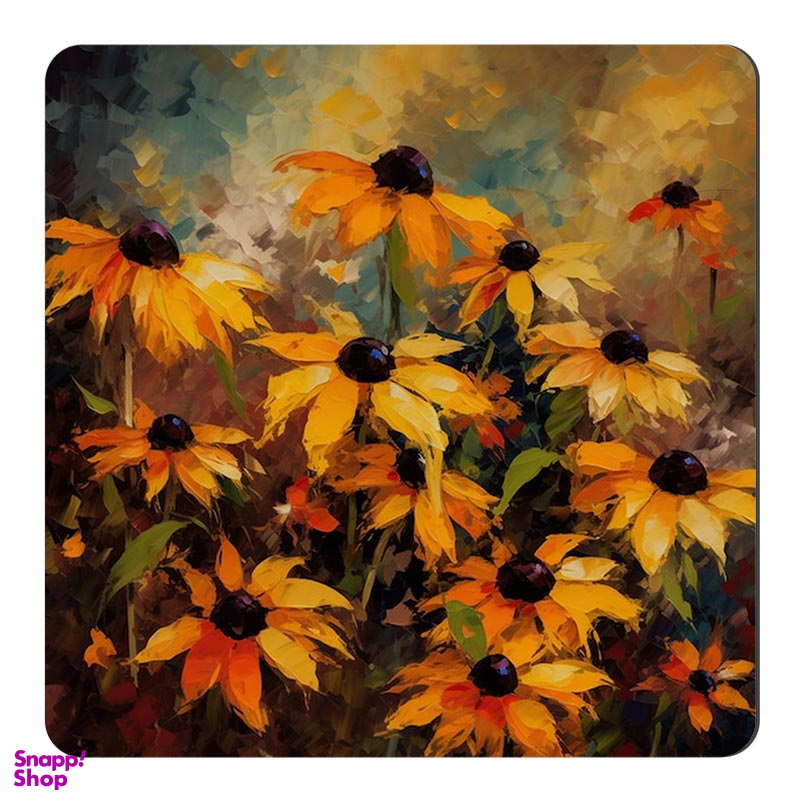 مگنت صبا طرح مدل نقاشی گل های زیبا کد M951