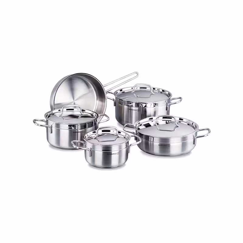 سرویس قابلمه کرکماز 9 پارچه korkmaz a1660 ALFA