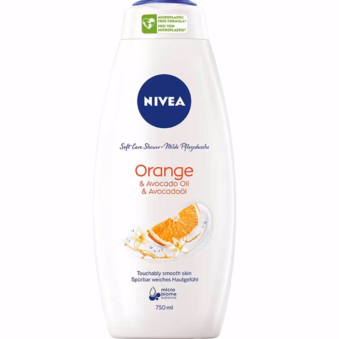 شامپو بدن نیوا 750 میلی لیتر مدل Nivea Orange