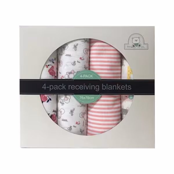 خشک کن جعبه ای 4 عددی دخترانه بی بی فورلایف Baby4Life کد 4