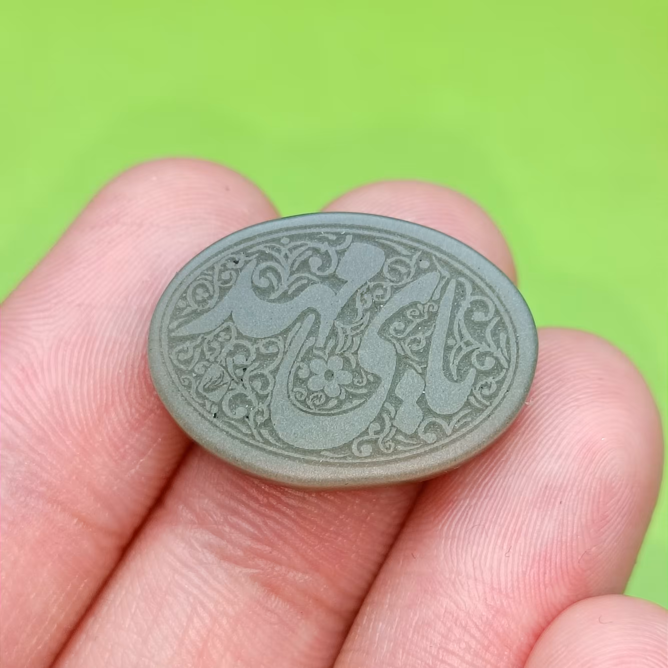 نگین یشم طبیعی کد02