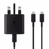 شارژر دیواری سامسونگ مدل EP-TA845- 45W به همراه کابل تبدیل USB-C