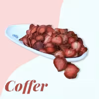 میوه خشک توت فرنگی اسلایس 250 گرم-کوفر 