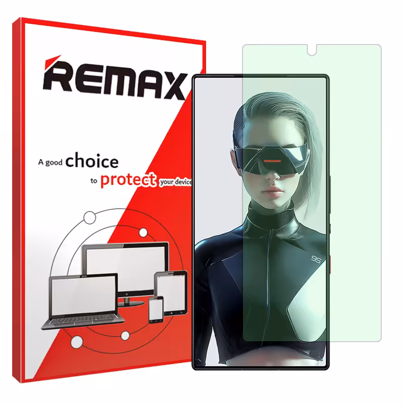 گلس زد تی ای nubia Red Magic 9S Pro  مدل گرین لایت برند ریمکس کد S