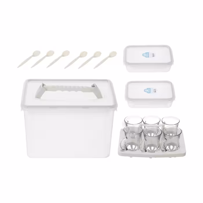 ست چایخوری پیک نیک 15 پارچه هوم کت مدل دلنار