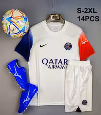 کیت دوم پاریسن ژرمن فصل 2024-2023 (پیراهن شورت) ورژن هواداری