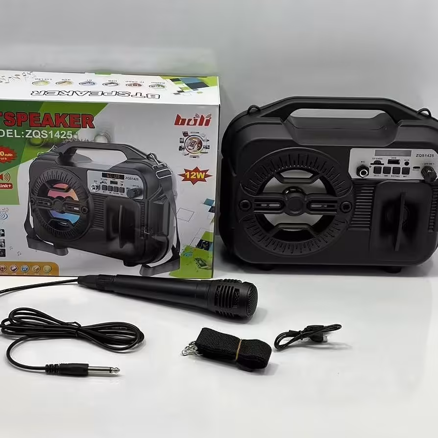 اسپیکر   بلوتوث  فلش  قابلیت  اتصال میکروفون  مدل ZQS  1425