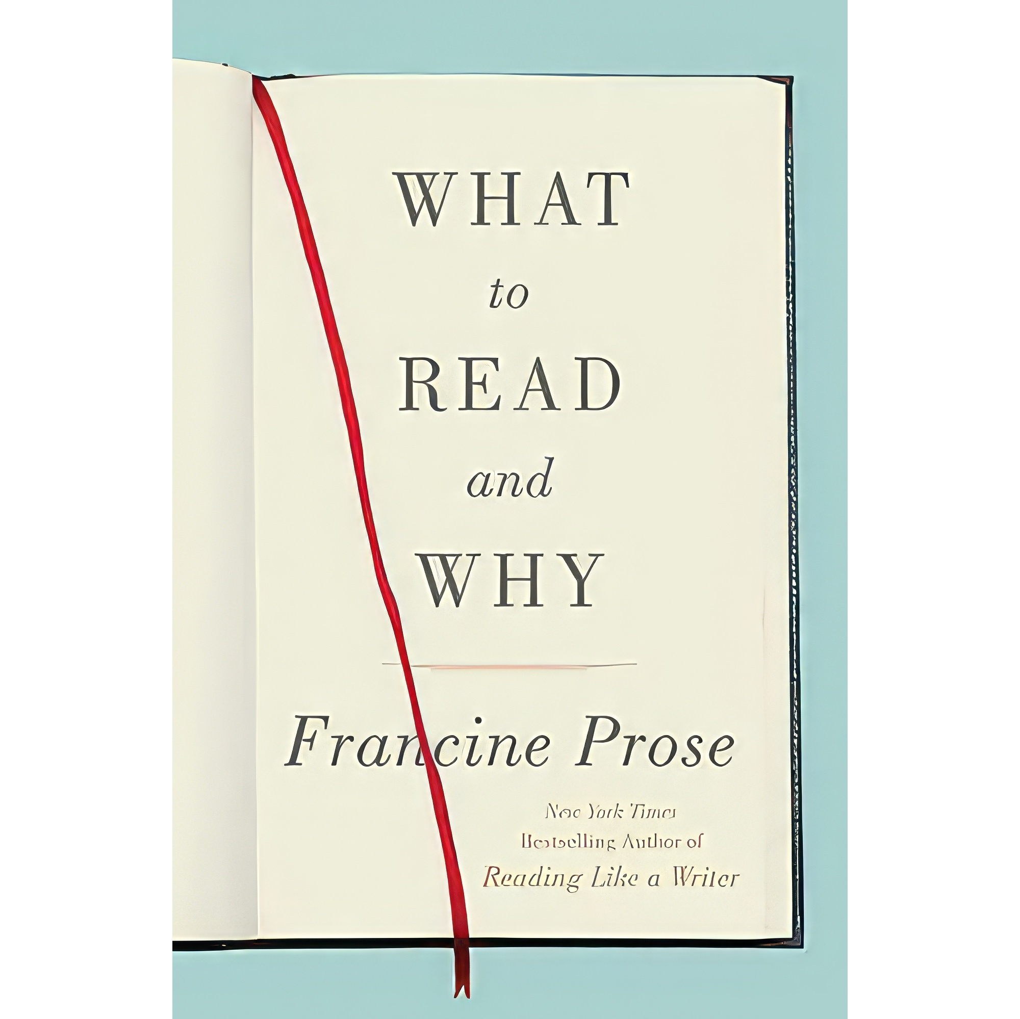 کتاب زبان اصلی What to Read and Why اثر Francine Prose انتشارات Harper