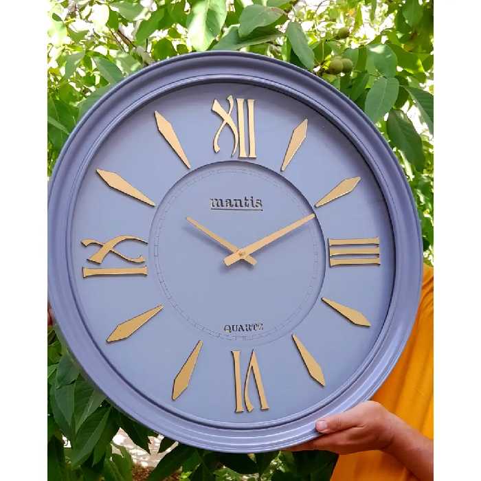 ساعت دیواری تمام چوب مانتیس