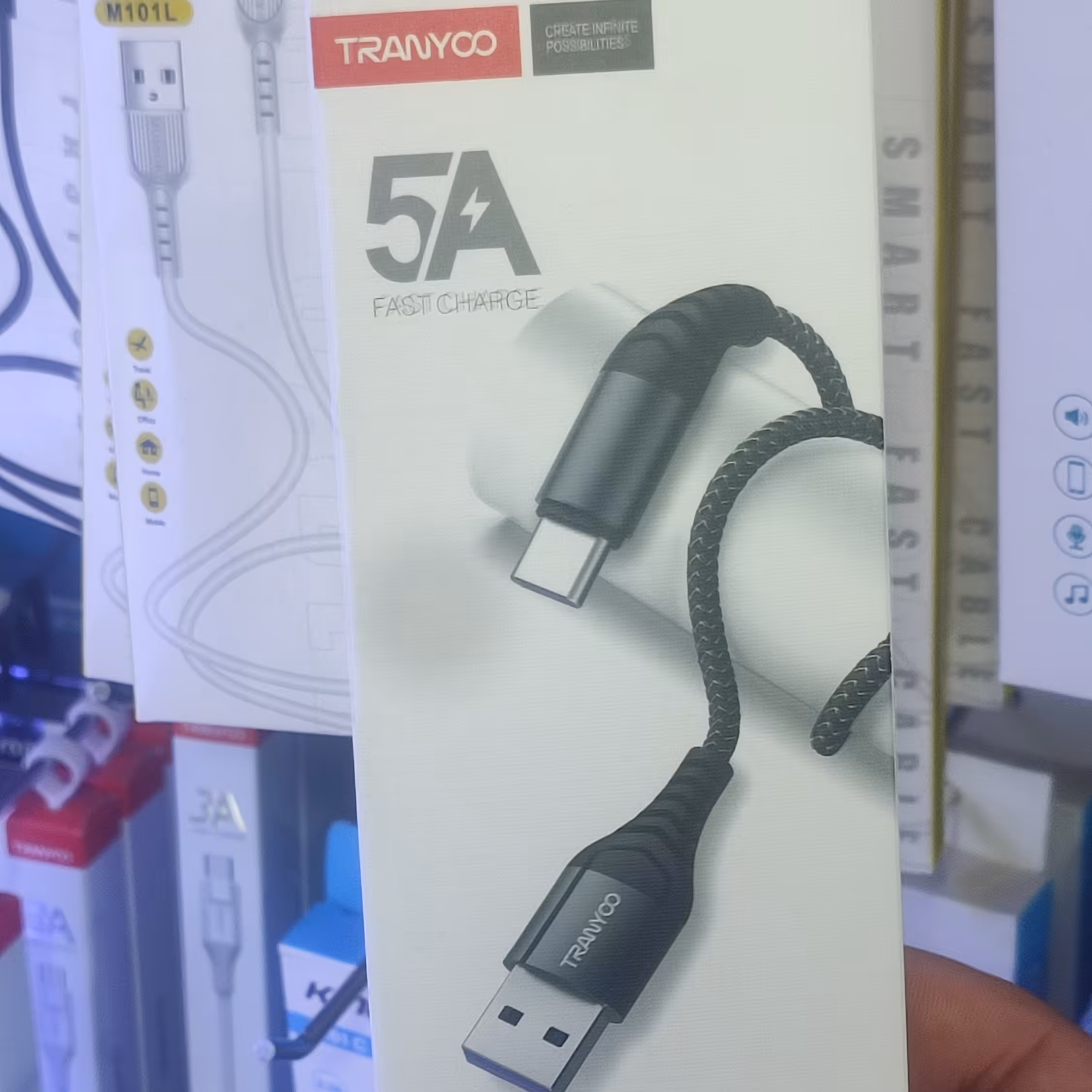 کابل تایپ سی فست 5 آمپر 