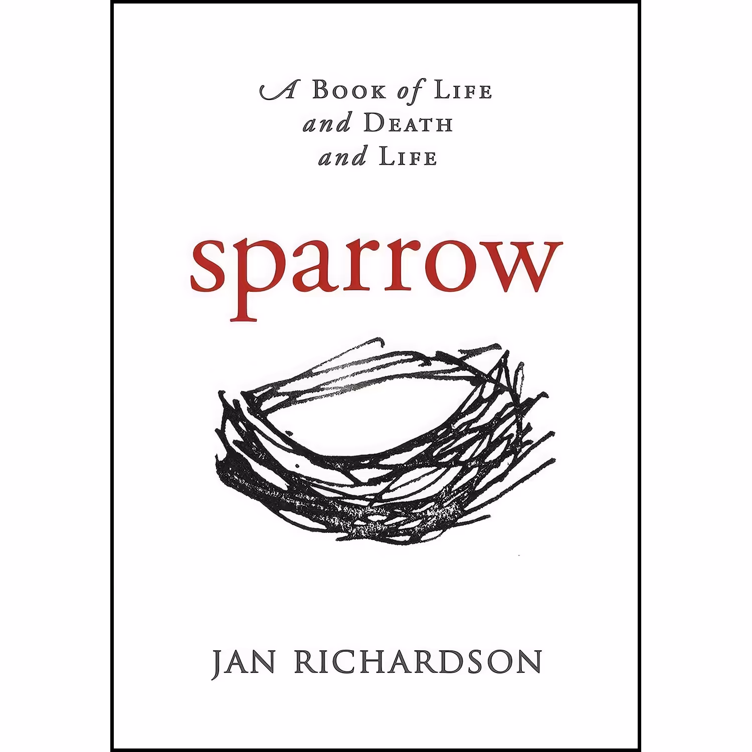کتاب زبان اصلی Sparrow اثر Jan Richardson