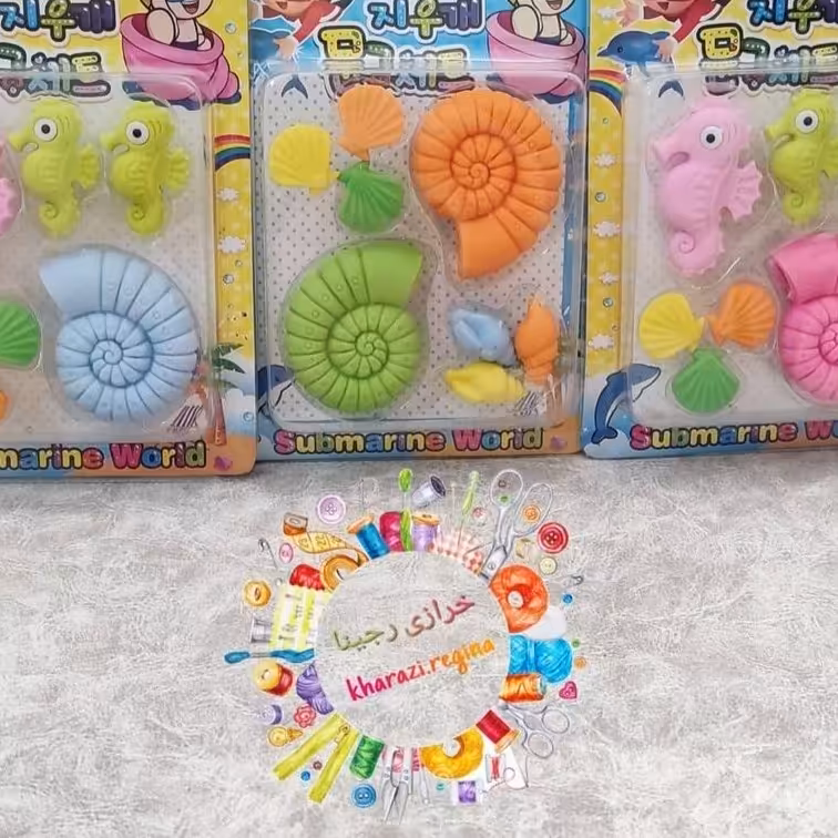 پاک کن طرح صدف