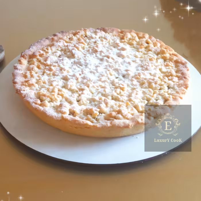 پای سیب آلمانی تهیه شده از تازه ترین مواد اولیه هزینه پیک پس کرایه 