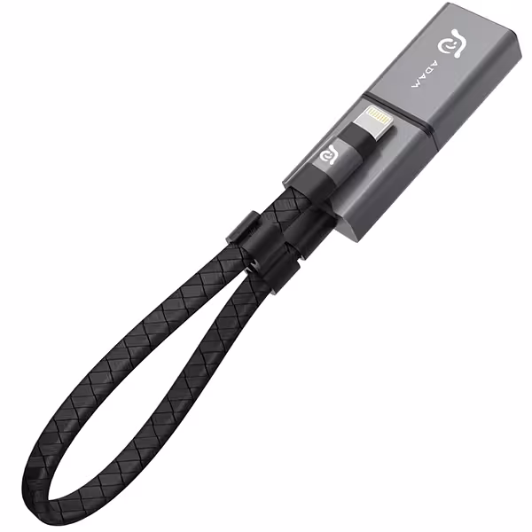 آدام المنتس کارت خوان لایتنینگ مدل iKlips Wizard با ظرفیت 64 گیگابایت - خاکستری - Hiapple.ir