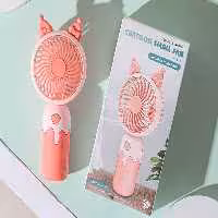 مینی پنکه شارژی مدل دستی طرح کرومی