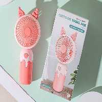 مینی پنکه شارژی مدل دستی طرح کرومی