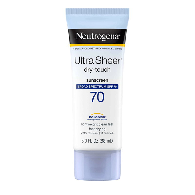 کرم ضدافتاب اولترا شیر نوتروژینا Neutorgena Ultra Sheer Dry Touch Sunscreen SPF 70 • خوش آرا