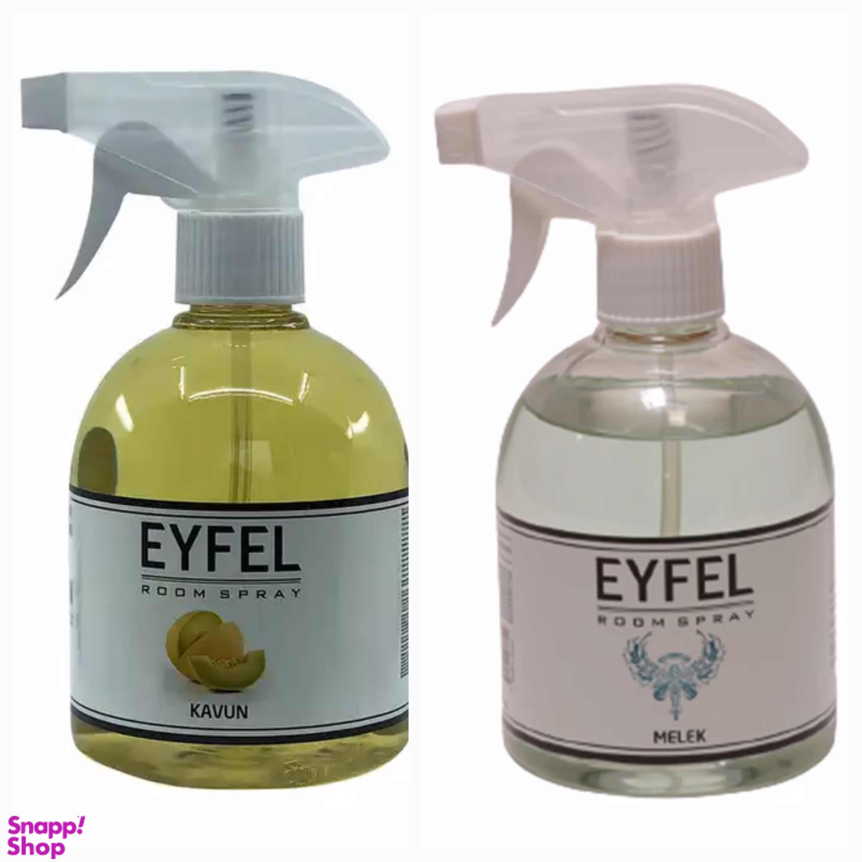 اسپری خوشبوکننده هوا ایفل مدل آنجل و ملون حجم 500 میلی لیتر بسته 2 عددی