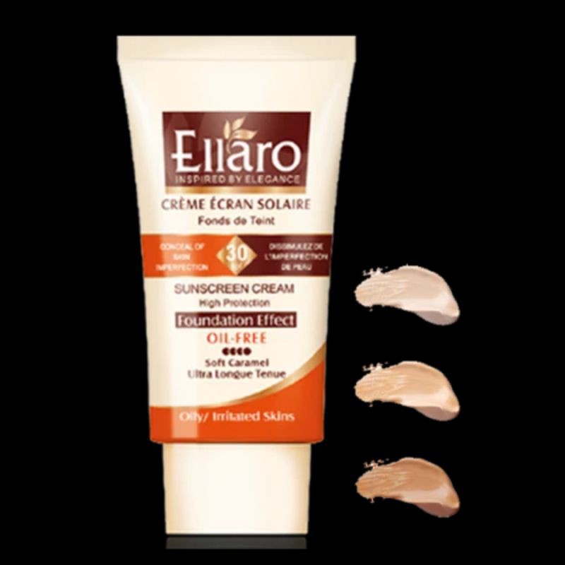 کرم ضد آفتاب SPF 30 کرم پودری فاقد چربی الارو