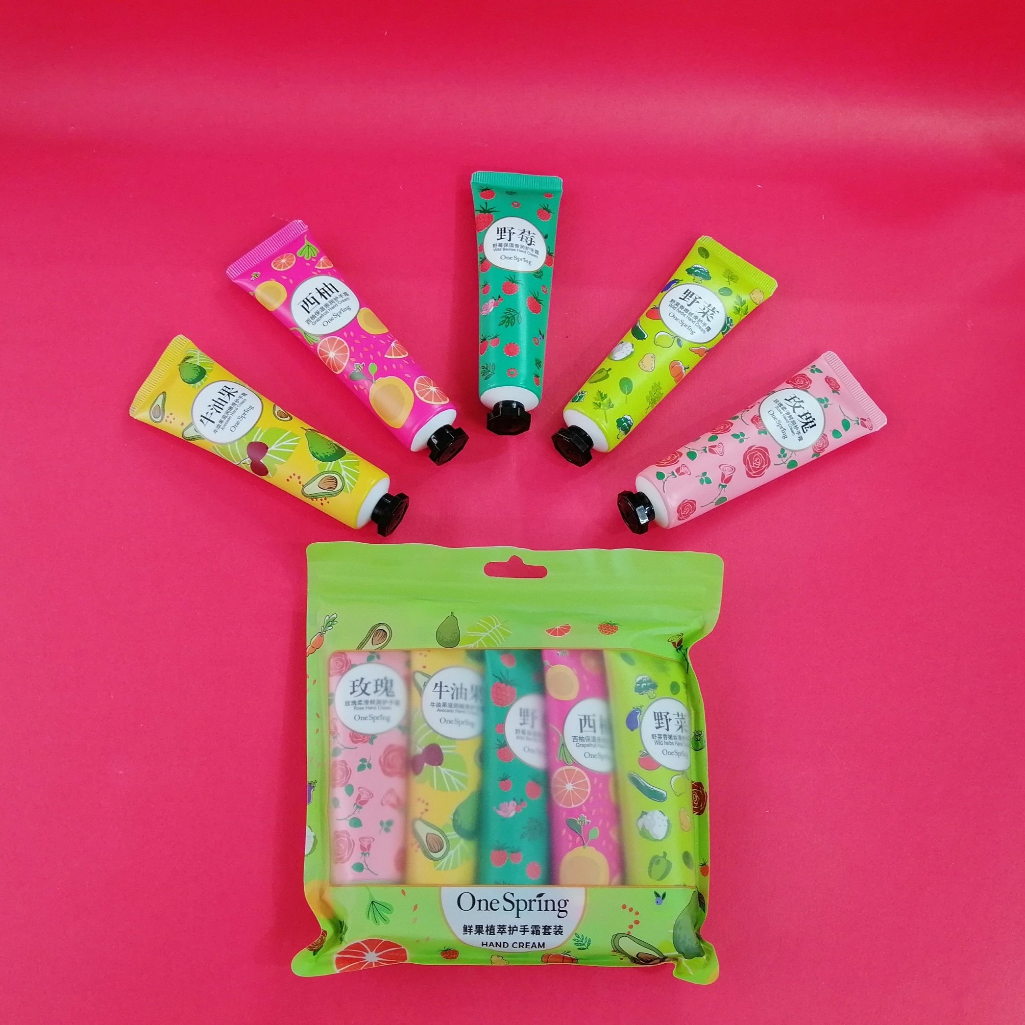 پک کرم مرطوب‌کننده و آبرسان 5 تایی گیاهی اورجینال