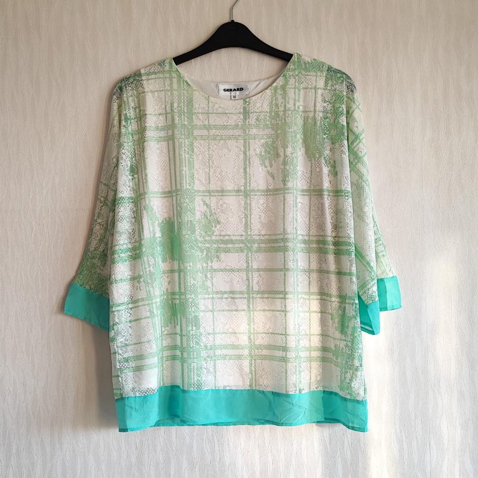 شومیز مجلسی اروپایی گیپور و حریر