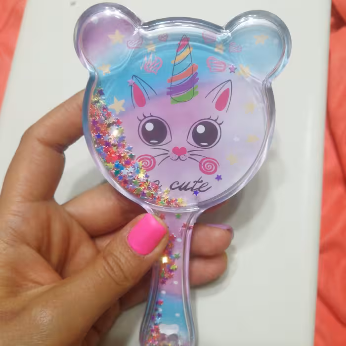 برس شانه کودک  آکواریومی طرح های فانتزی وارداتی یونی کورن  