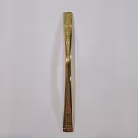 دستگیره کابینت طلایی نگین دار سایز 19.2cm برند بهسازان