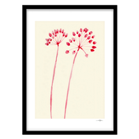 قیمت و خرید تابلو دکوراتیو مدل نقاشی آبرنگ گل کد 069