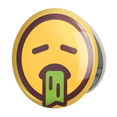 آینه جیبی خندالو طرح ایموجی Emoji مدل تاشو کد 3026