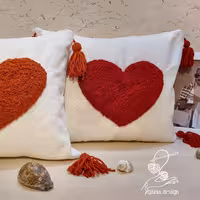 کوسن طرح قلب